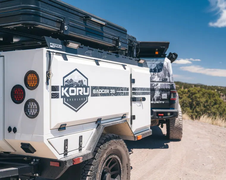 Koru Badger 35 rear detail